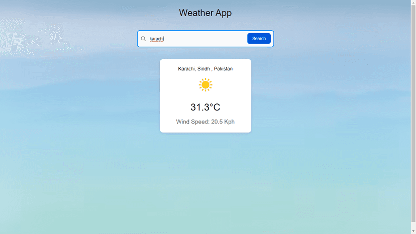 Weather App